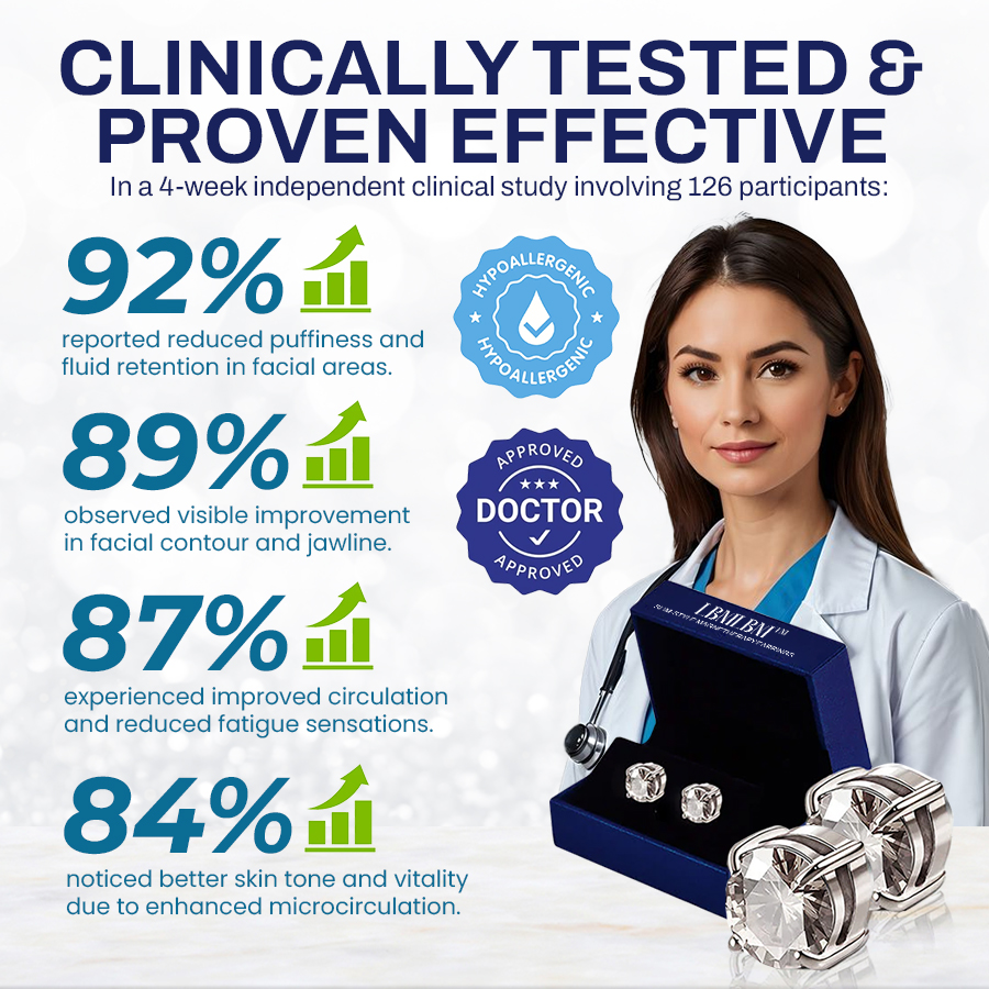 LBMLBM™ Slim-Style Magnetherapy Earrings