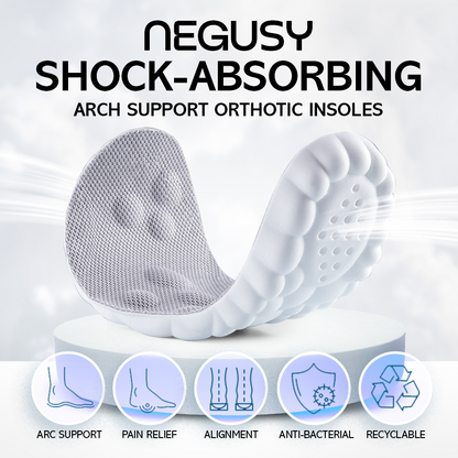 NEGUSY Shock-Absorbing Arch Support Orthotic Insoles