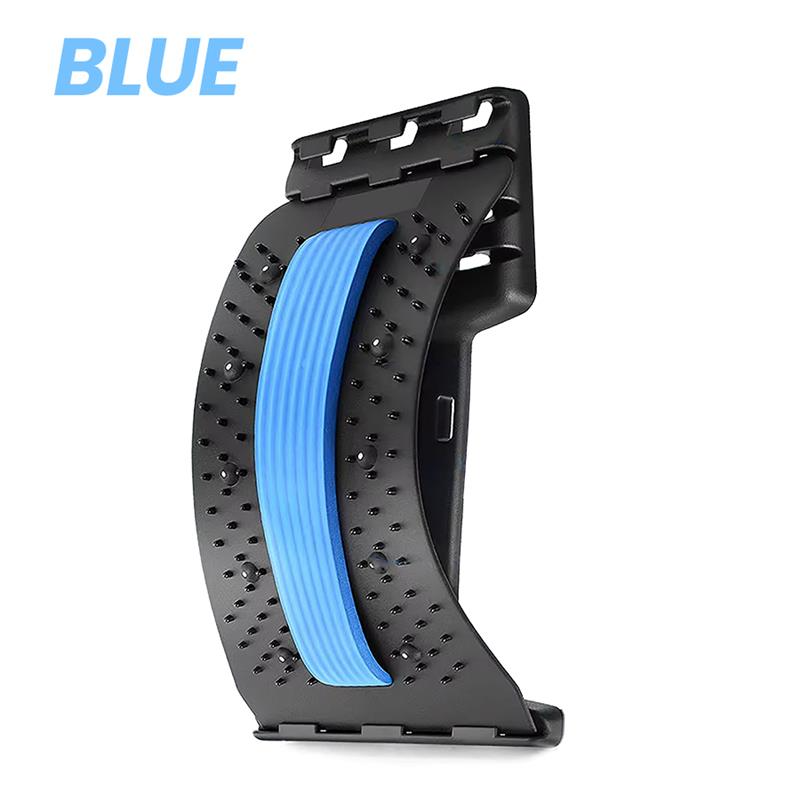 Adjustable Lumbar Stretcher & Acupressure Massager