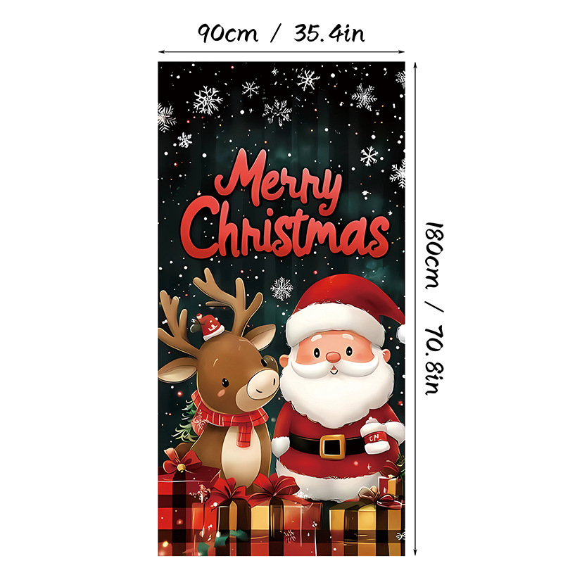 Cute Santa & Reindeer