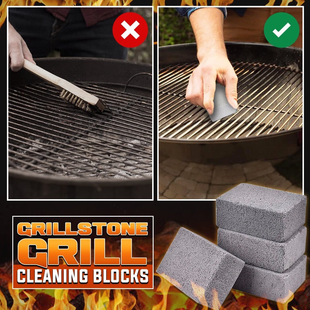 GrillStone Grill Cleaning Blocks