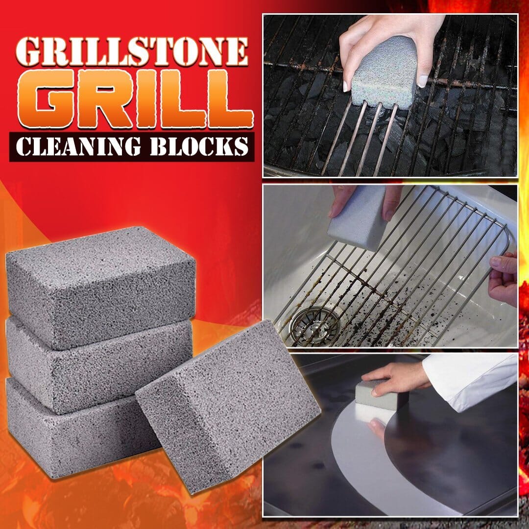 GrillStone Grill Cleaning Blocks