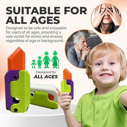 Carrot Knife Stress Relief Toy